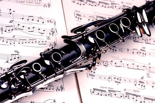 a clarinet