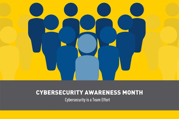 October is Cybersecurity Awareness Month.