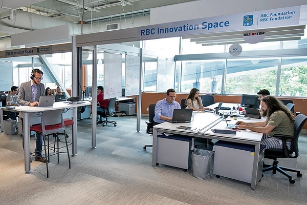 Interior of EPICentre innovation space