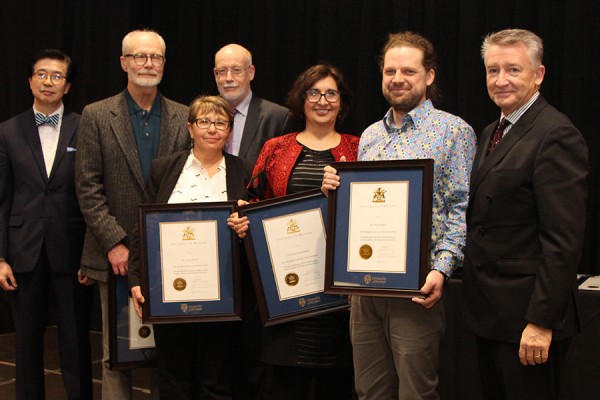 K.W. Michael Siu, Tom Dilworth, Tanya Basok, Jeff Berryman, Reem Bahdi, Dan Mennill, and Douglas Kneale.