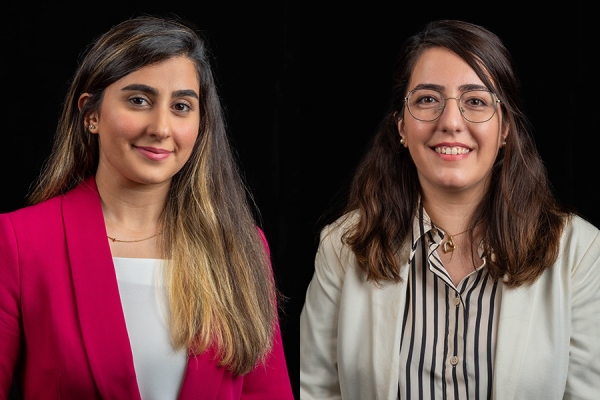 Mahsa Jalali and Ailin Barzegar