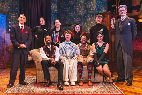 The cast of The Play That Goes Wrong