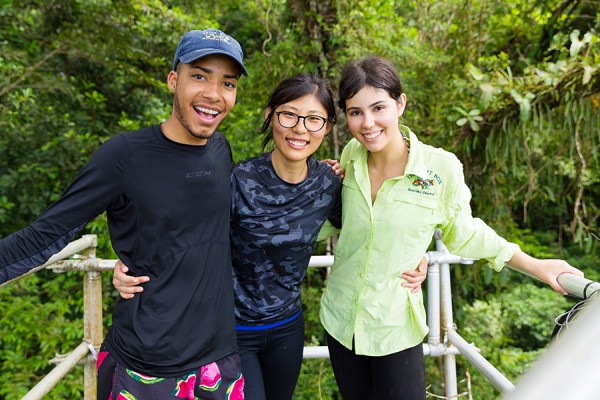 students in Costa Rica