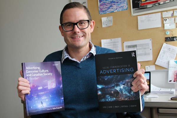 It has been a big year on the publishing front for UWindsor professor Kyle Asquith holding two books he published this year.