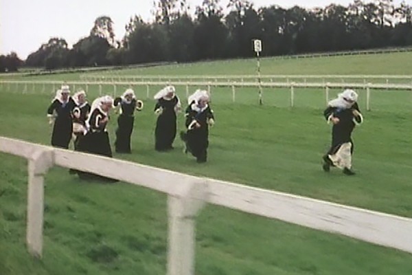 The Queen Victoria Handicap race at Epsom; “Monty Python’s Flying Circus,” season 4, episode 4.