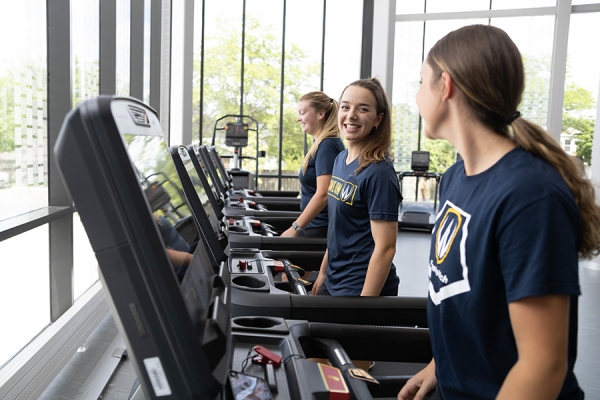 people on treadmills in Lancer centre