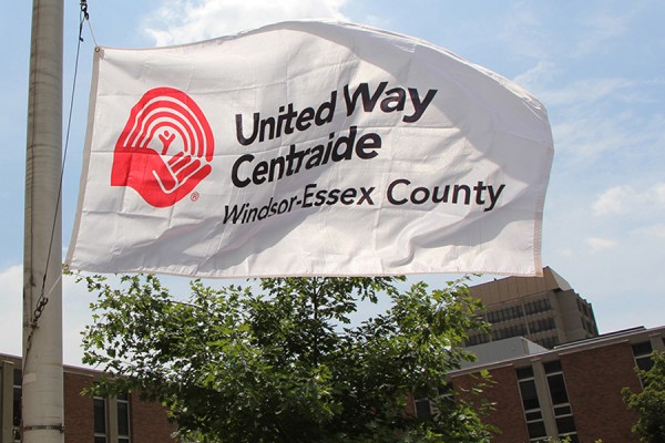 United Way flag