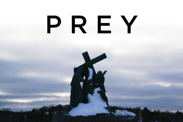 The title card for the documentary film PREY