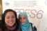 Catherine Febria with IPBES fellow Amani Al-Assaf
