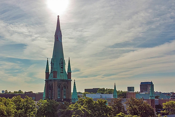 Steeple of Assumption Church