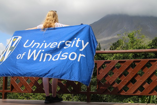 Samantha Marentette visited the Arenal Volcano