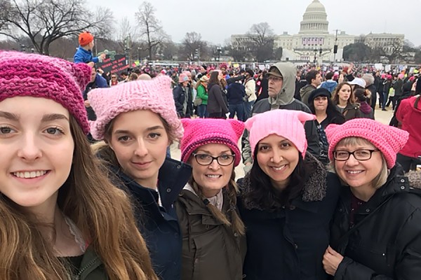 Claire Jackson, Audrey Jackson, Jill Singleton-Jackson, Monika Mehan and Kathryn Lafreniere