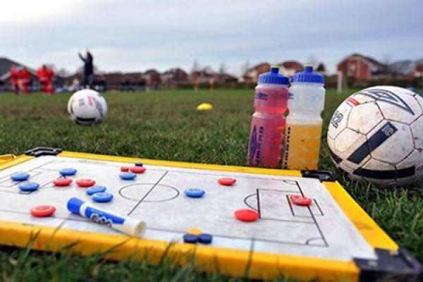 game board on field of play