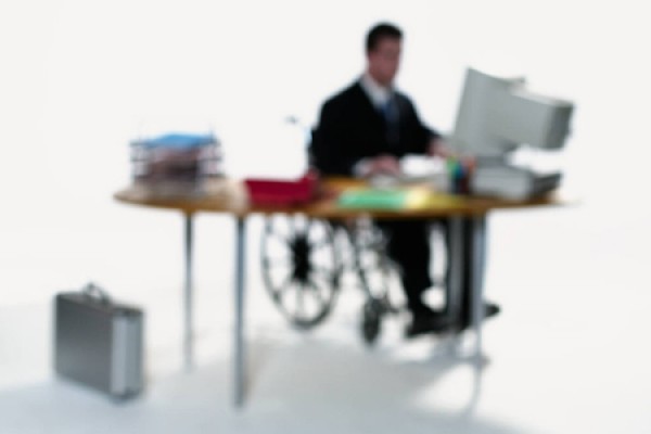 person working on computer