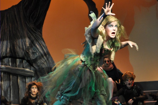Hannah Ziss as Goody the fairy in the University Players production of Sleeping Beauty.