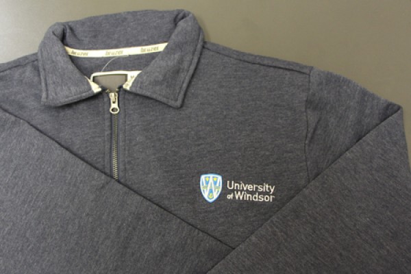 quarter-zip sweatshirt