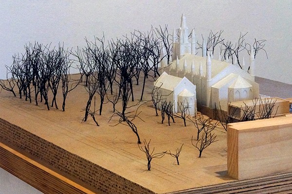 Assumption Church Masterplan model by Jason Grossi
