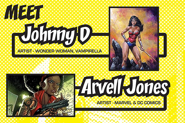 Meet artists at the campus ComiCon, Wednesday in the CAW Student Centre.