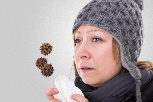 sick-looking flu victim