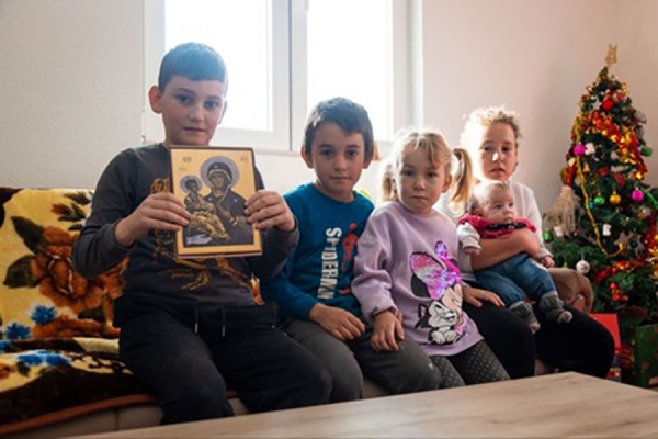 Five Babić children