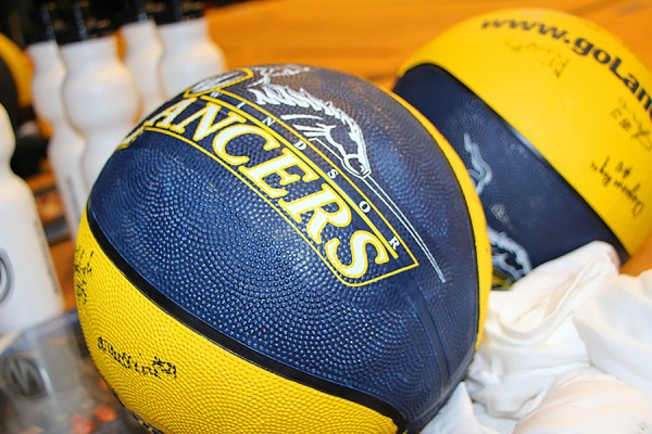 Basketball bearing Lancer logo