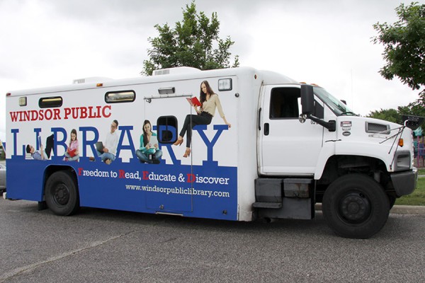 FRED, the Windsor Public Library Bookmobile
