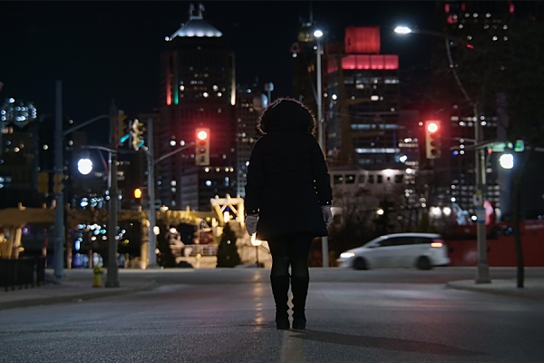 Still from thesis film Continuum.
