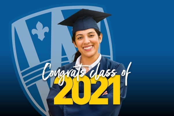 grad labelled Class of 2021