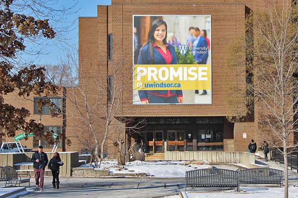 Leddy Library exterior