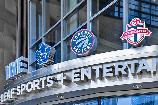 Maple Leaf Sports and Entertainment logos