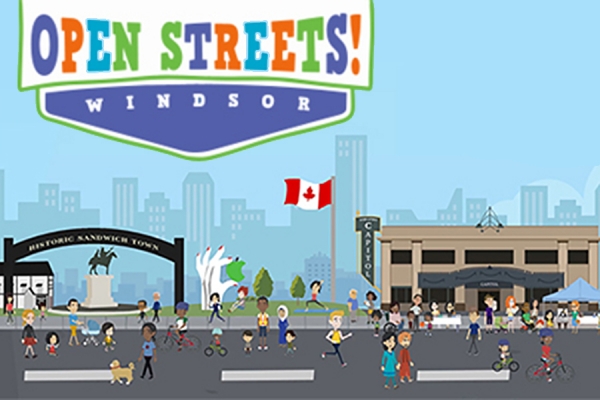 cartoon representation of Open Streets