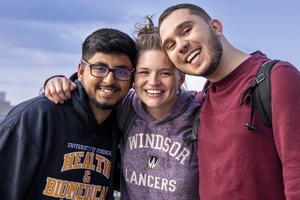 smiling students