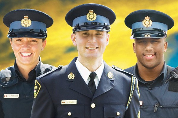 OPP officers in uniform