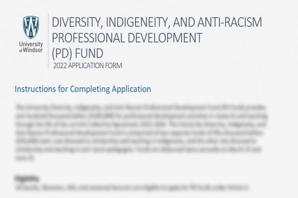 application for funding