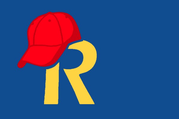 REDCap logo of red cap perched on large letter R
