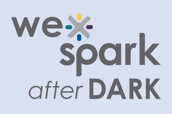 We spark after dark wordmark
