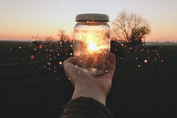 artistic photo of sunrise