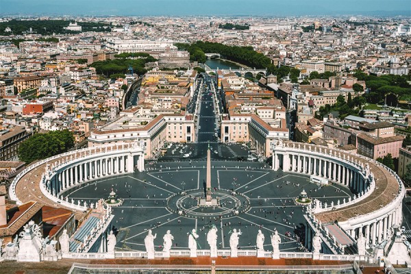 photograph of the Vatican