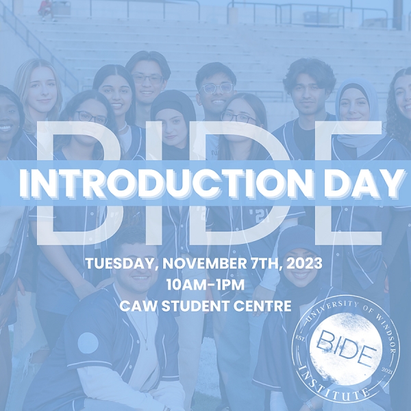 BIDE Introduction Day