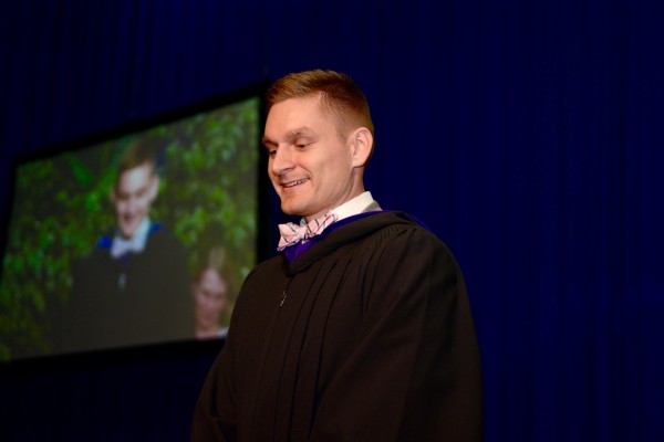 Daniel Conrad received the Governor General’s Silver Medal in recognition of his outstanding academic achievement.