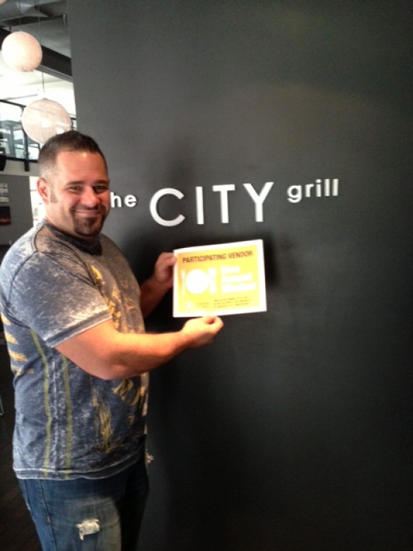 Matt Kosma of The City Grill is ready to welcome 50th Anniversary visitors