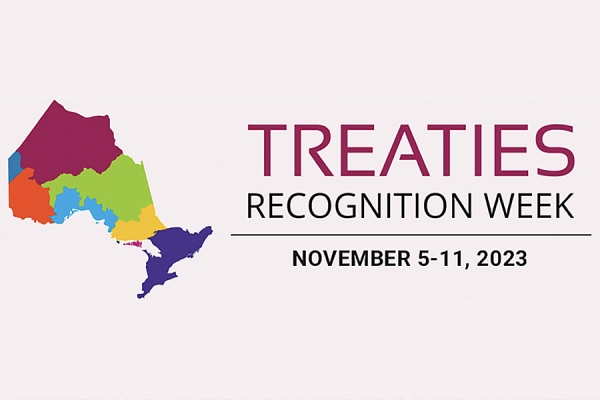 Illustrated graphic for Treaties Recognition Week