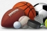 balls associated with various sports