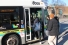 riders boarding bus