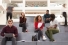 young people seated on steps