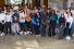 crowd of students and instructors