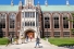 students walking outside Dillon Hall