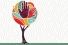 symbol of EDI tree made up of arms and hands