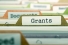 file folder labelled grants