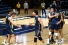 volleyball players celebrate point